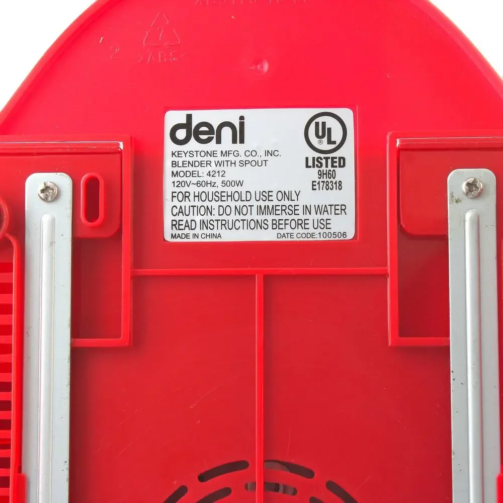 Deni 500-watt Blender with Pouring Spout